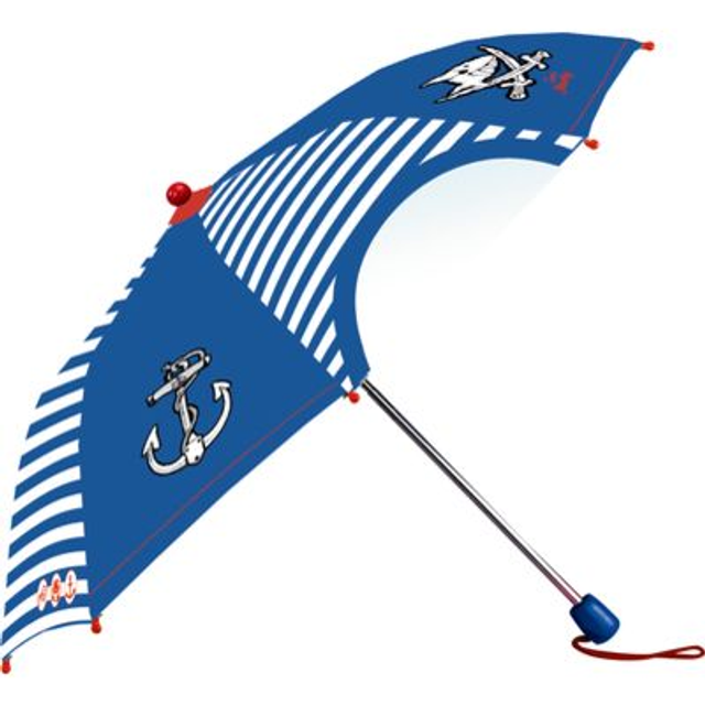 Taschenschirm Capt'n Sharky blau/weiss