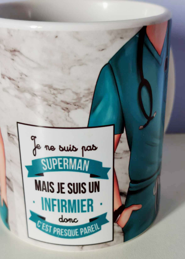 Mug spécial &quot;infirmier&quot;