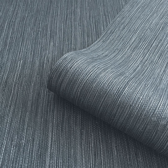 Grasscloth Texture Navy - Belgravia - 2912