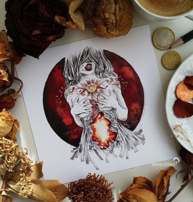 The Deep Sun - Carte Carrée