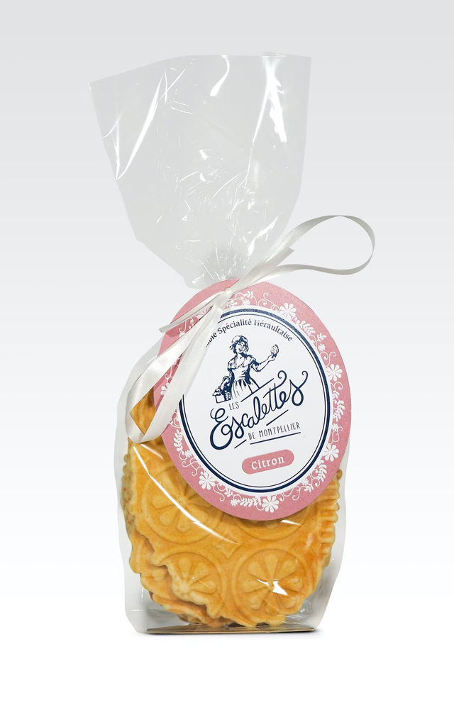 Les escalettes de montpellier! Biscuits "Gaufrette" pur beurre au zeste de citron