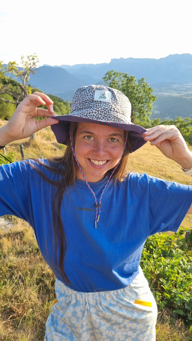 Bob léopard et rayures violettes (avec défaut)