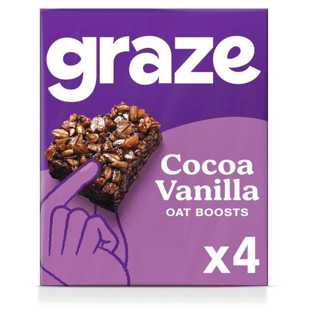 Graze Cocoa Vanilla Oat Boosts 30g