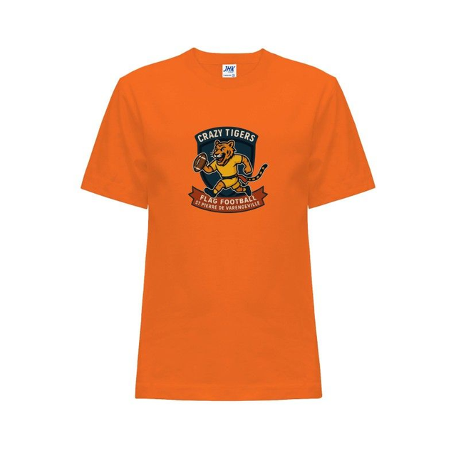 T-shirt enfant orange