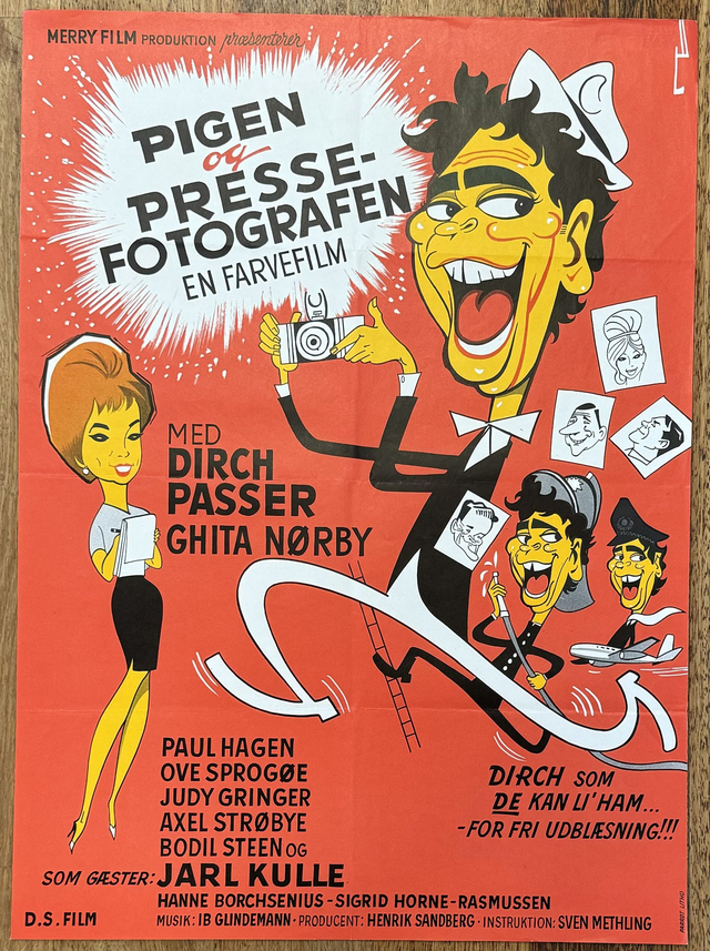 Pigen Og Pressefotografen