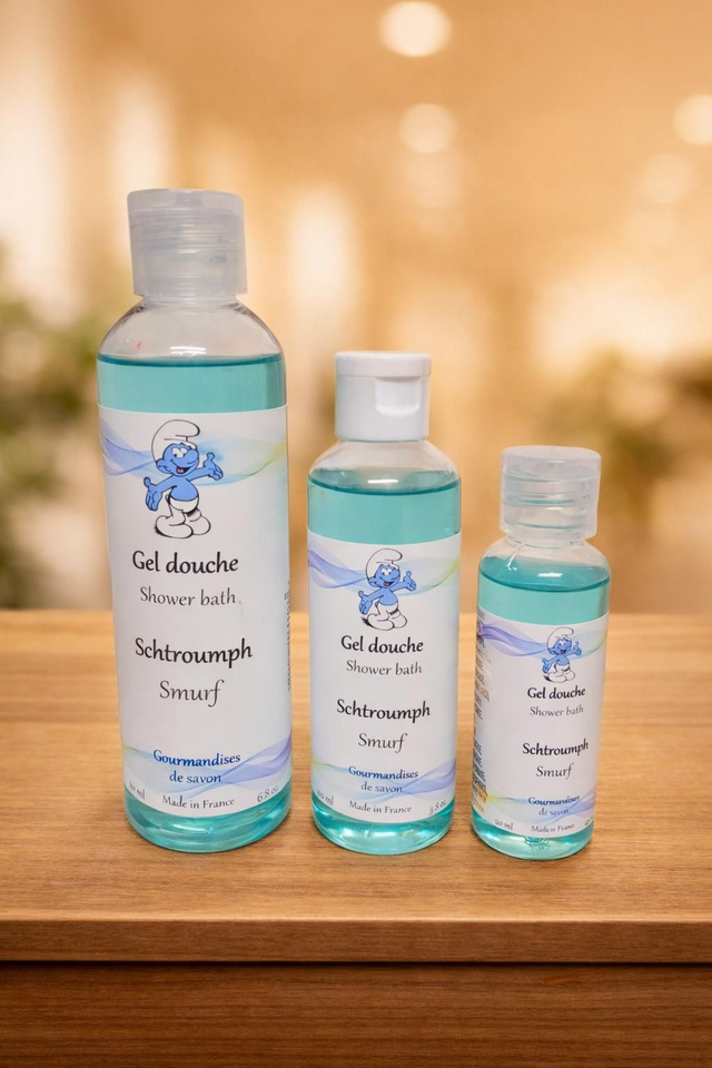 Gel douche senteur Schtroumpf