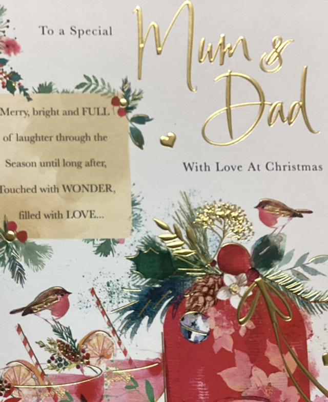 Christmas Mum and Dad WW