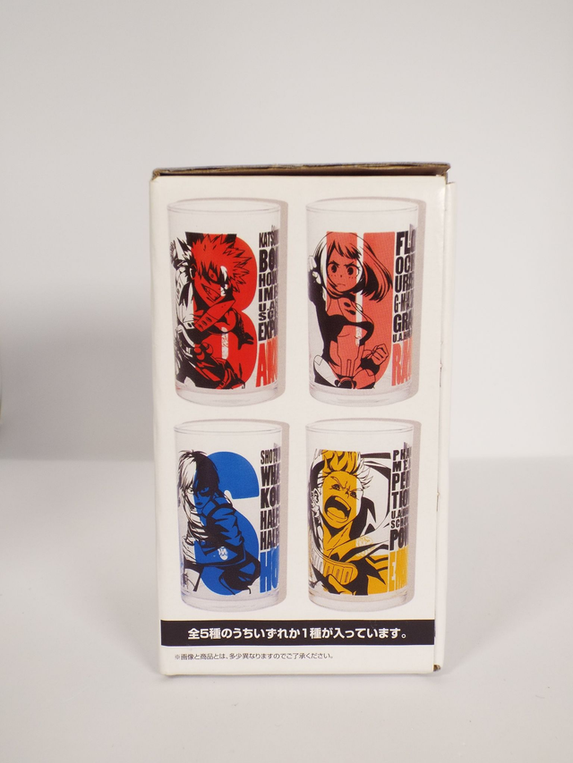 My Hero Academia Glass Ichiban Kuji Prize G ( random character )