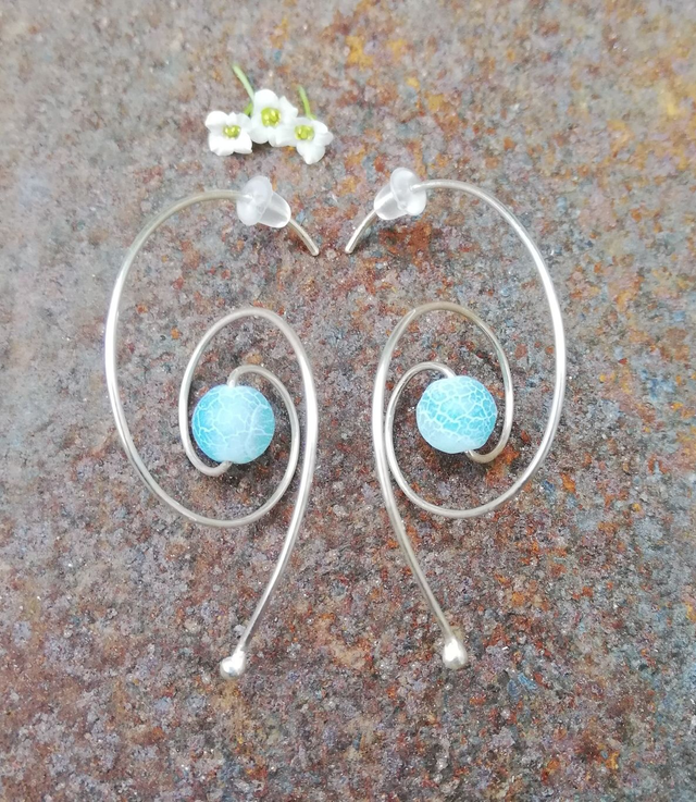 Boucles d'oreille Nébuleuse 