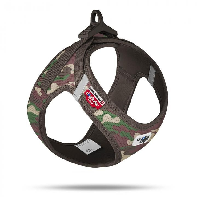 Curli Brustgeschirr Schnalle Airmesh - camo