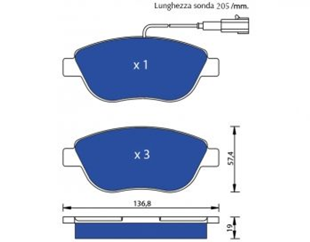 P1106 - Pastiglie Frenesa
