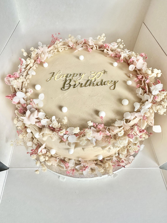 Floral Birthday cake