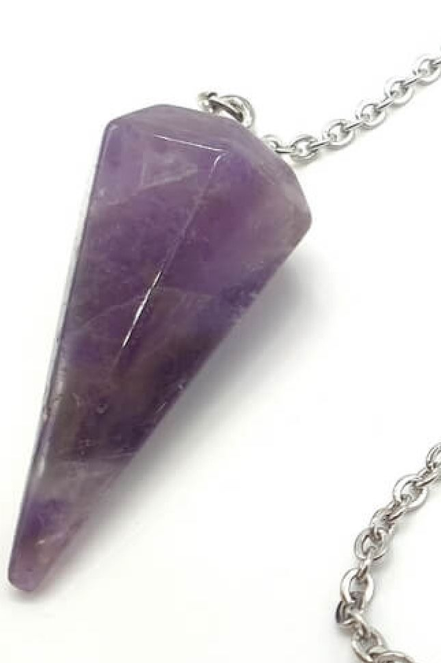 Pendule conique Améthyste 3,5cm