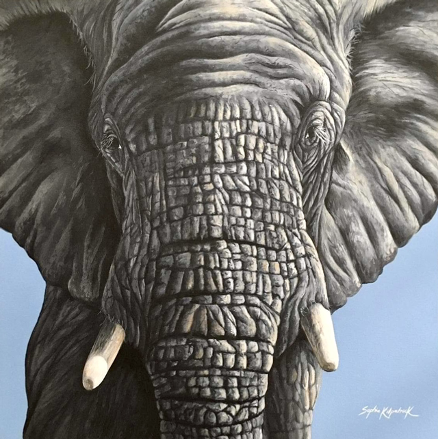 ‘Soulful Gaze’ Original Painting