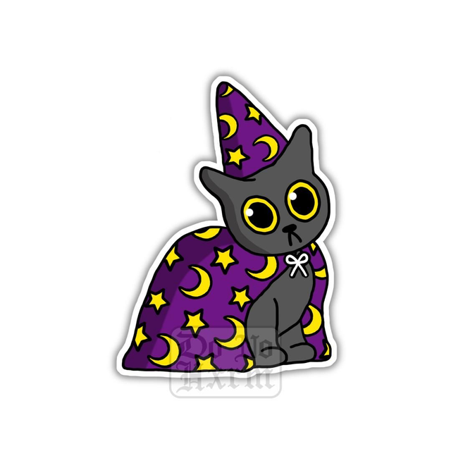 Wizard Cat Sticker