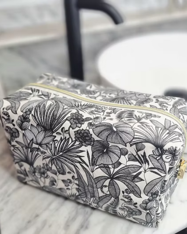 Maxi trousse panier Bicolore Java/Ambre