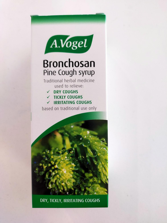 Bronchosan - Pine Cough Syrup for dry, tickly, irritating coughs 100ml 80821