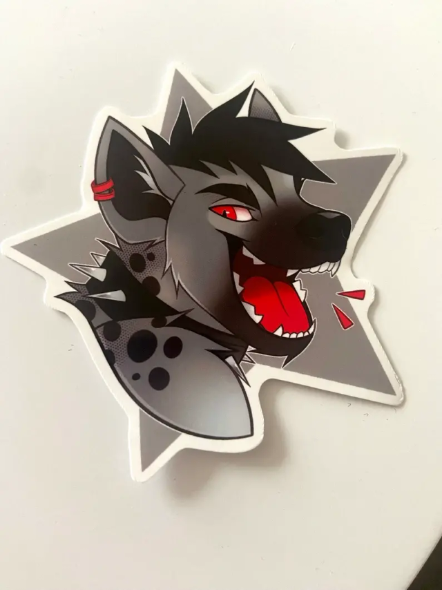 Hyena Sticker