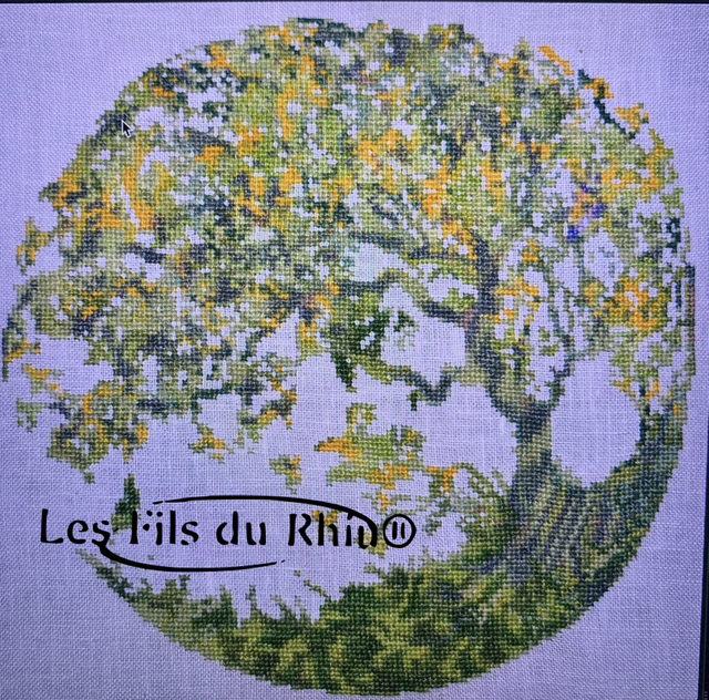 Grille arbre en bulle