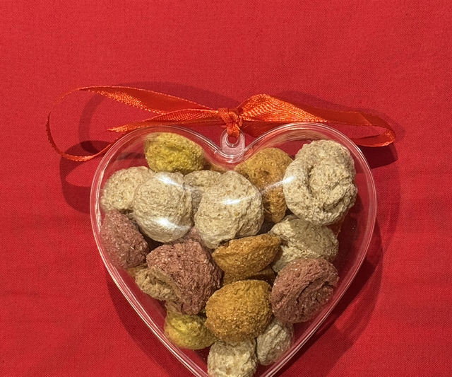 Heart horse treats