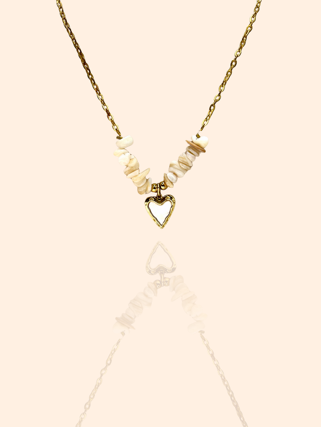 Collier "COEUR SOLAIRE"