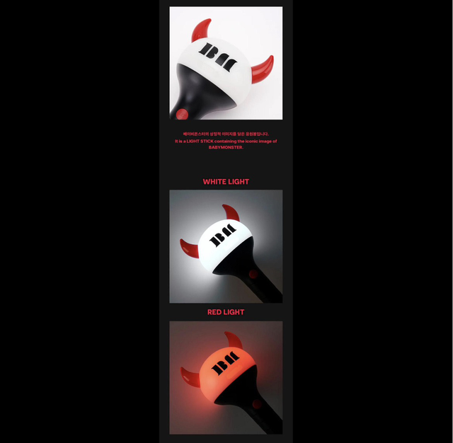 👹 BABYMONSTER - OFFICIAL LIGHTSTICK ✨