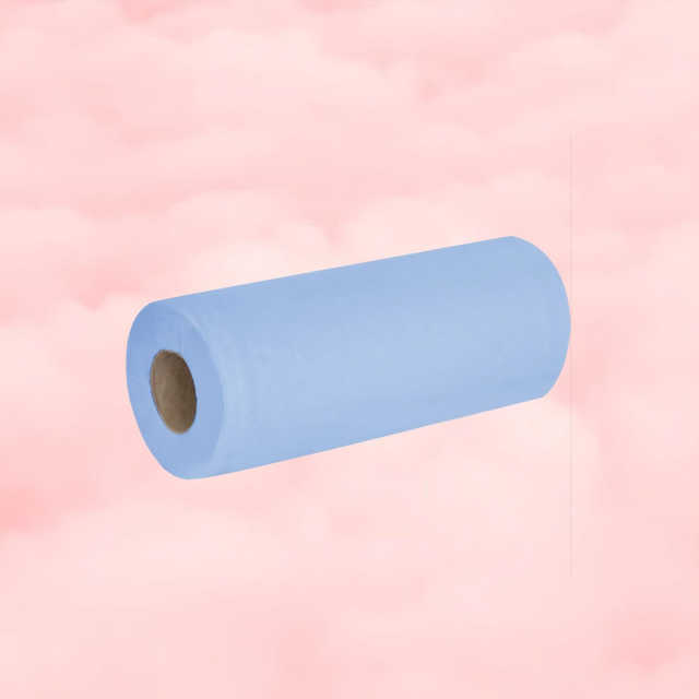 2 Ply Essentials Blue Hygiene Couch Roll - 40m x 250mm