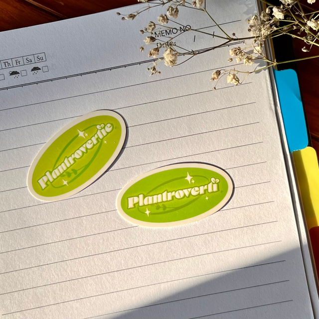 Sticker Réutilisable - Plantroverti(e) 