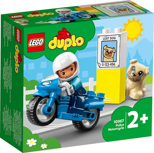 10967 La moto della polizia