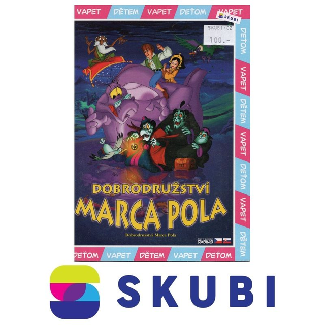DVD Dobrodružství Marca Pola / Dobrodružstvá marca Pola / MarcoPolo: Return to Xanadu - CZ, SK, EN