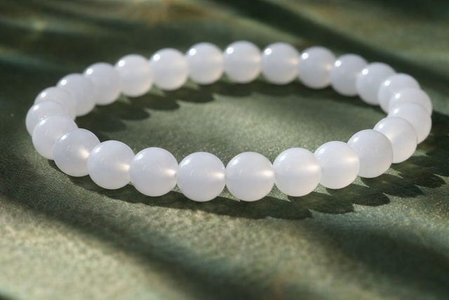 Bracelet en cristal sélénite