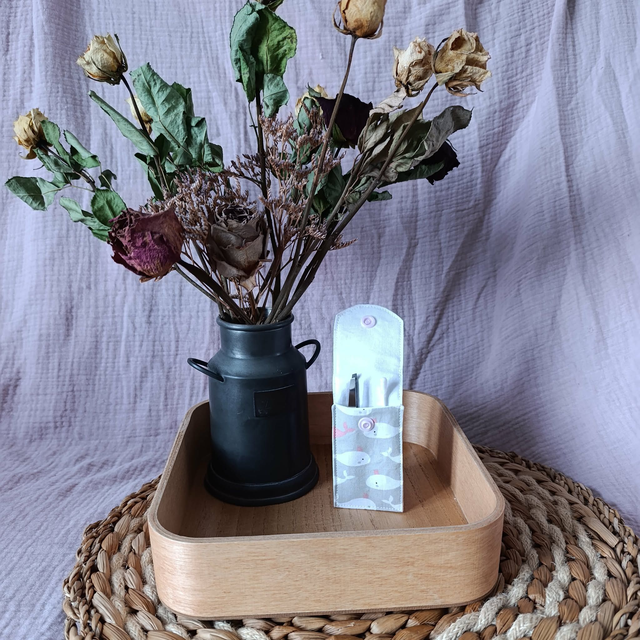 Petite Pochette Baleines