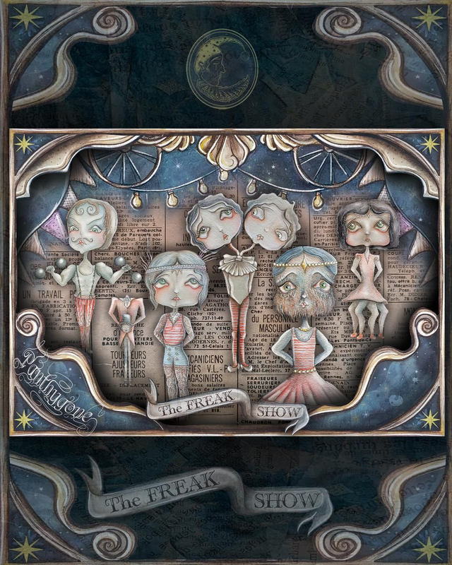 La troupe rocambolesque - Freak Show - Print/Carte