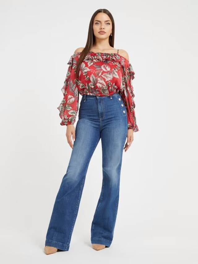 70609516 - GUESS DONNA JEANS NEW FAYE PANT