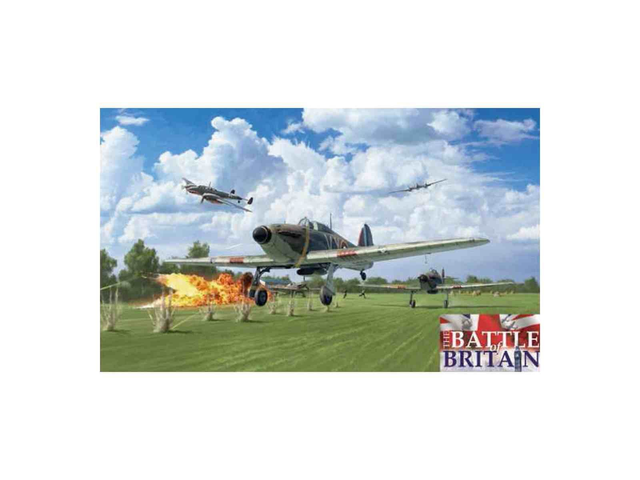 Hurricane Mk.I Bat. d&#039;Angleterre Italeri 2802 1/48