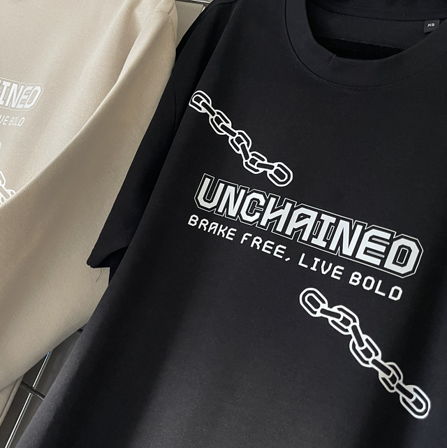 UNCHAINED Black Tee