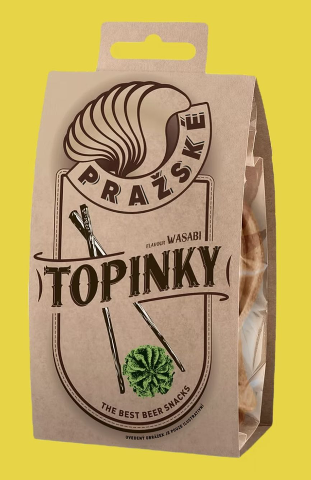 #012 Wasabi Topinky 75g