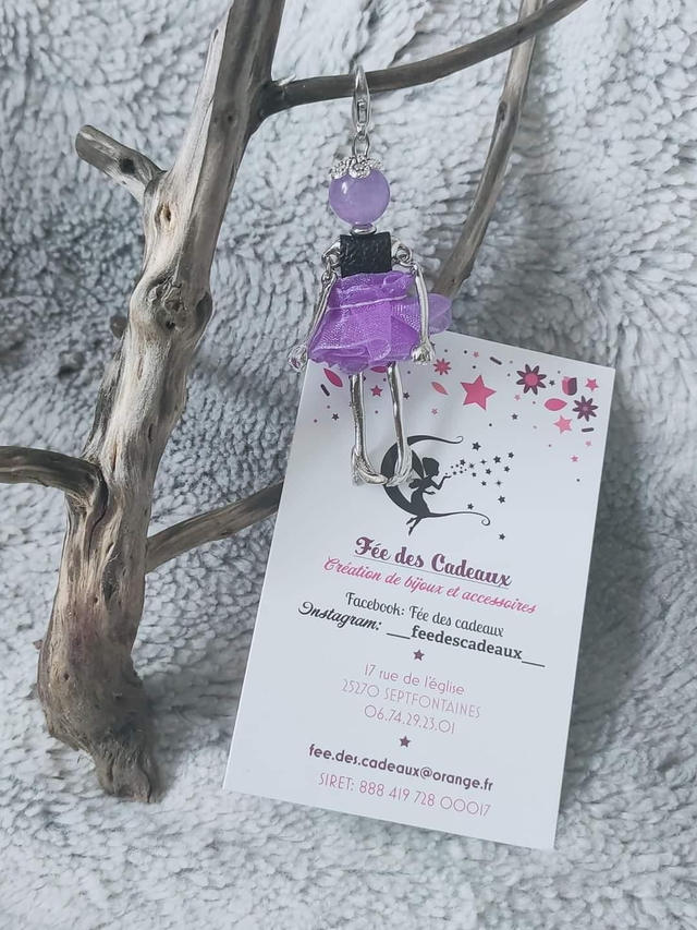 Mini Girl Reiki Améthyste 