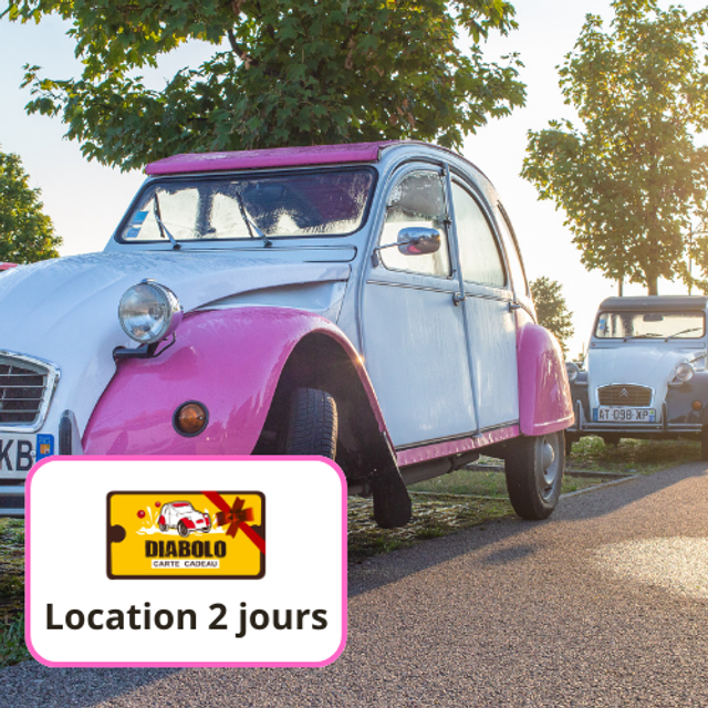 Location 2 jours - Bon Cadeau 