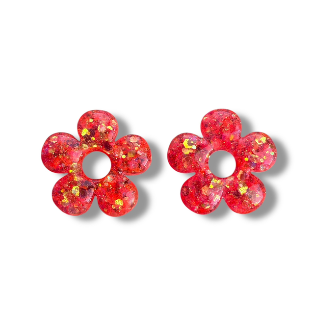 Pampilles Alizée Corail pailleté