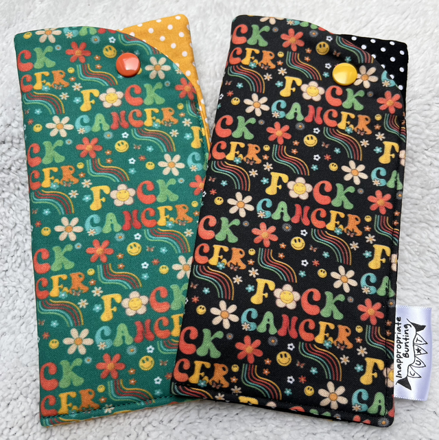 FUCK CANCER Glasses case
