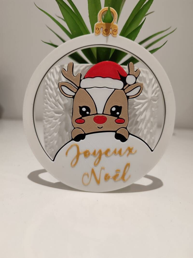 Renne de Noël