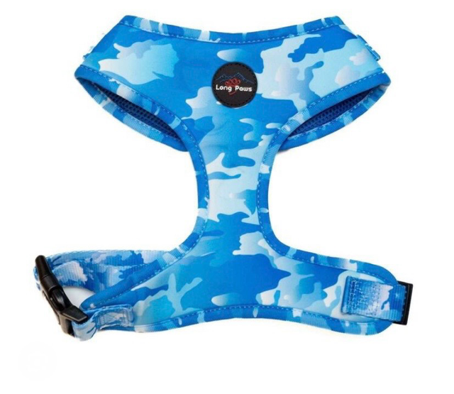 Funk The Dog Blue Camo Harness
