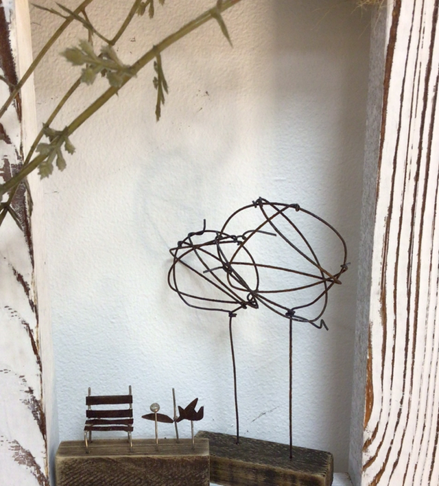 Garden Bench Sculpture