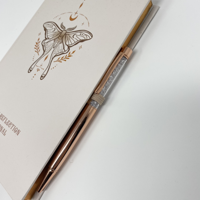 Luna Moth Reflection Journal