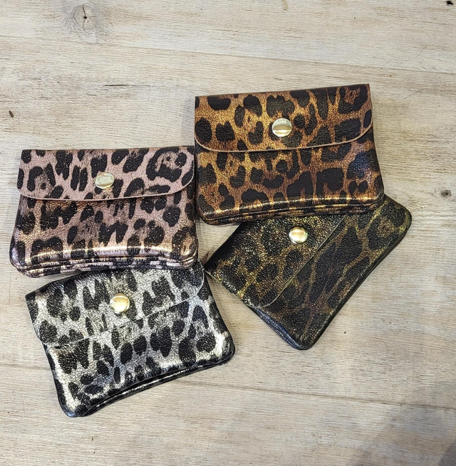 Porte monnaie Léopard 