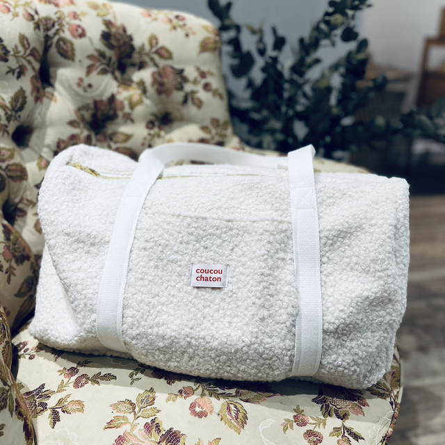 Sac Week-end &quot;COUCOU CHATON&quot;