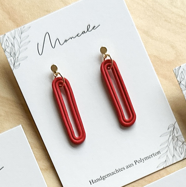 Roter Sommertraum - Ohrringe #06