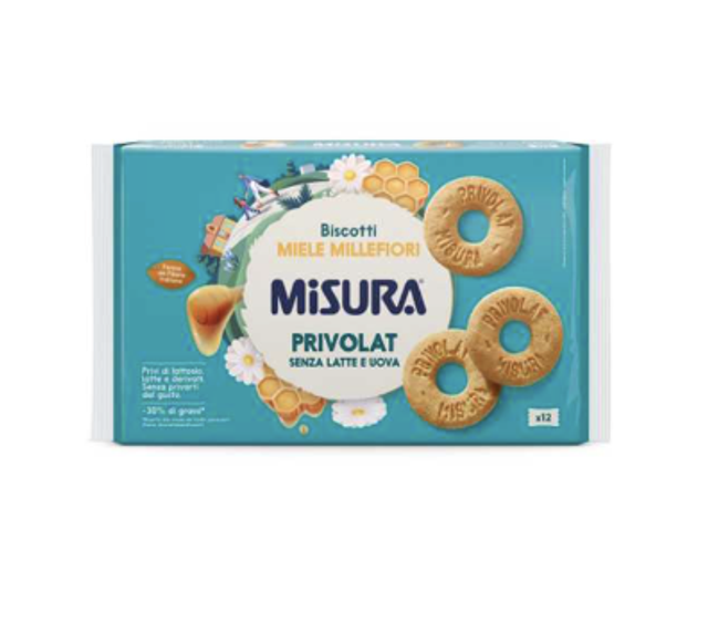 Misura - Tej és tojásmentes mézes keksz 400g