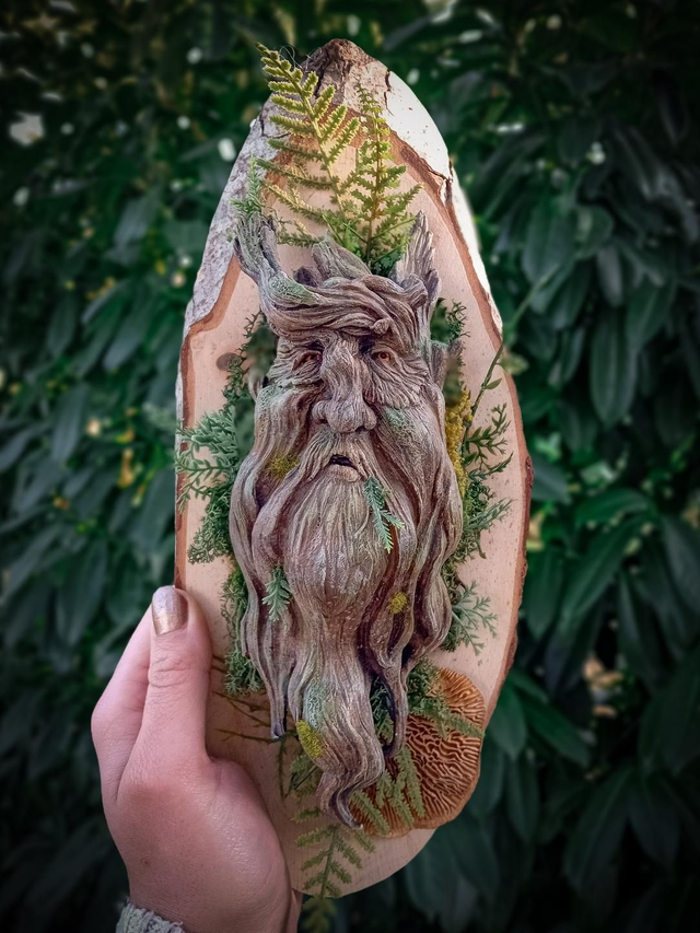 Ent de Printemps - Sculpture Fantastique